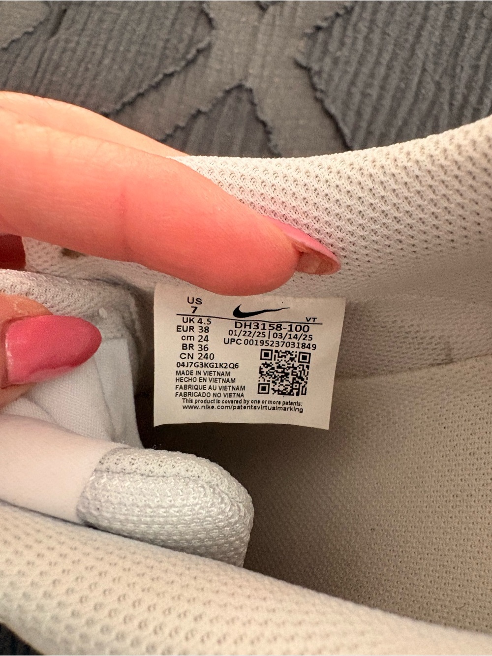 Women’s Nike Court Vision shoes - Picture 4 of 4